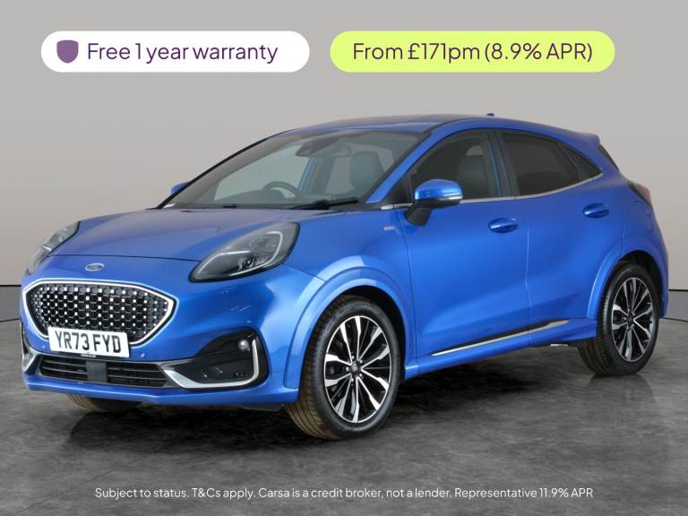 2023 Ford Puma 1.0T EcoBoost MHEV ST-Line Vignale SUV 5dr Petrol Hybrid Manual Euro 6 (s/s Suv Hy...