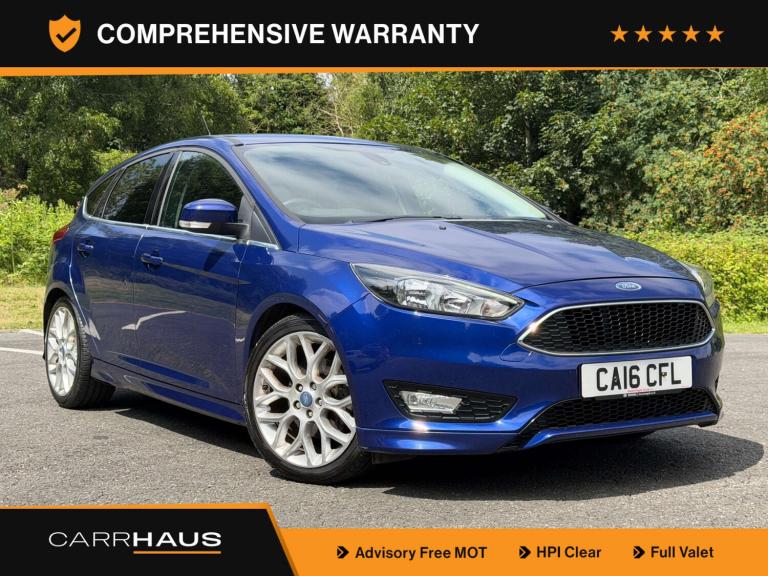 2016 Ford Focus 1.5 Focus Zetec S 5dr Hatchback Petrol Manual