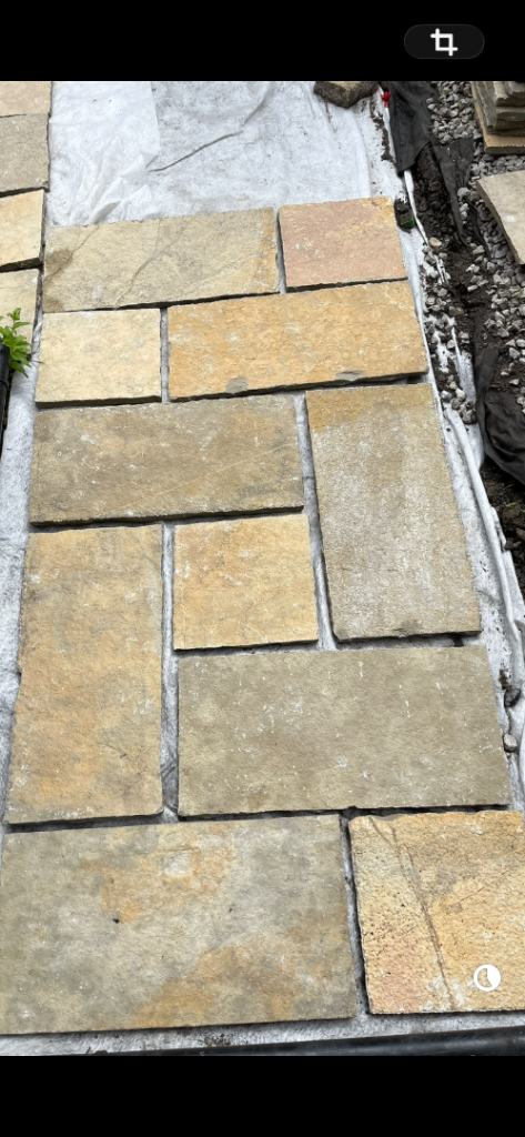 UNUSED WHITCHURCH RAJ NATURAL STONE PAVING 