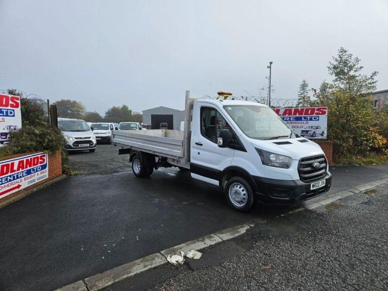 2022 FORD TRANSIT 350 LEADER 130BHP LWB L3 DROPSIDE PICKUP ULEZ FREE ZONE