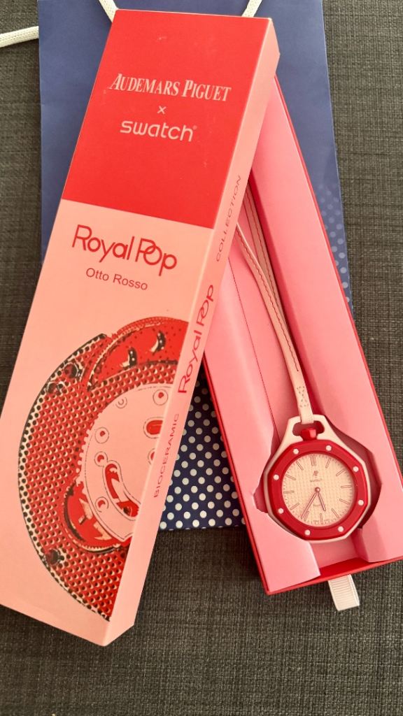 Swatch x AP Royal Pop - Otto Rosso (Red) LIMITED EDITION WATCH