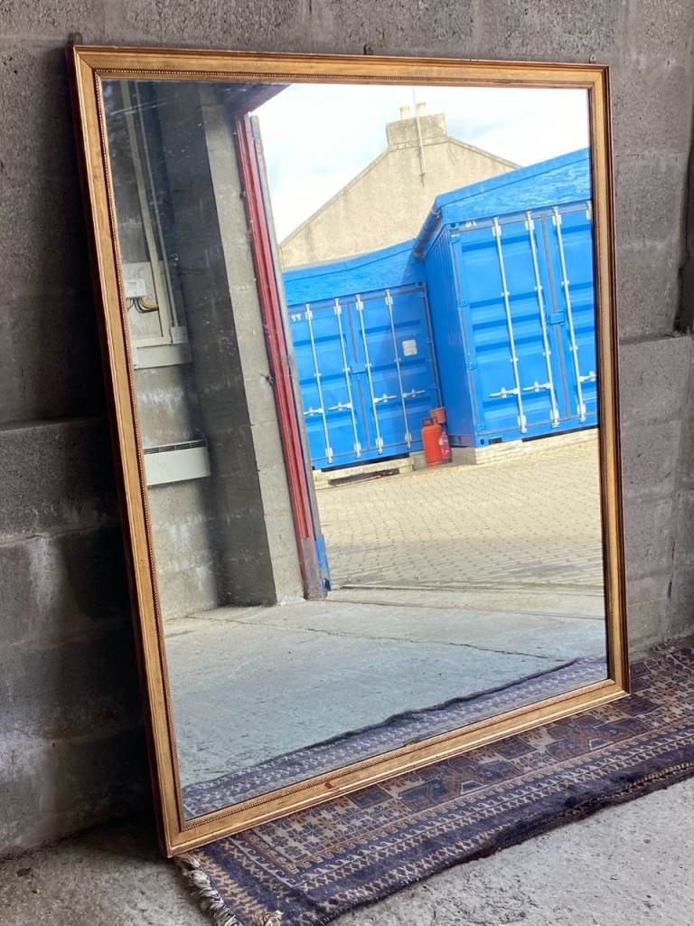 VINTAGE EXTRA LARGE MIRROR - HEIGHT 160cm x WIDTH 135cm