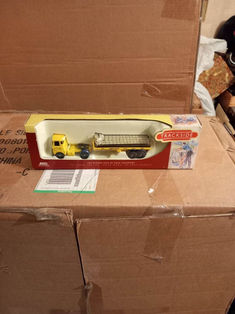 Selection of trackside diecast all boxed. Please read add 