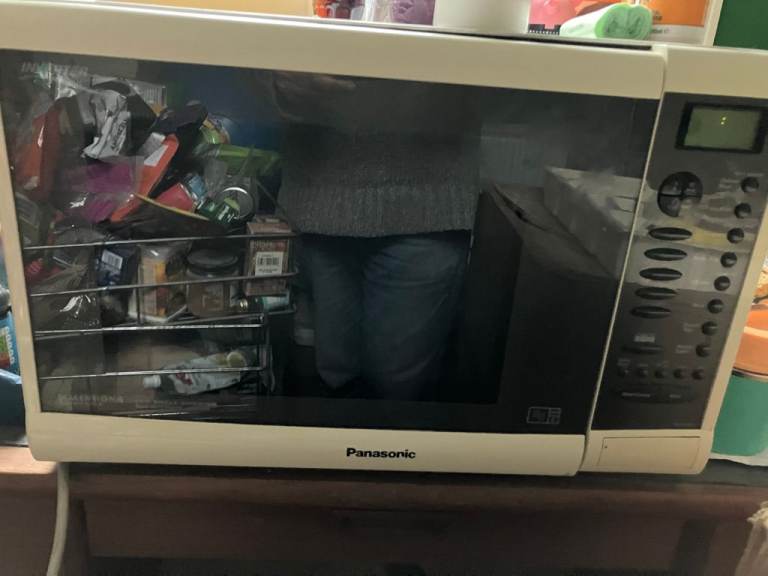 Large microwave combi oven