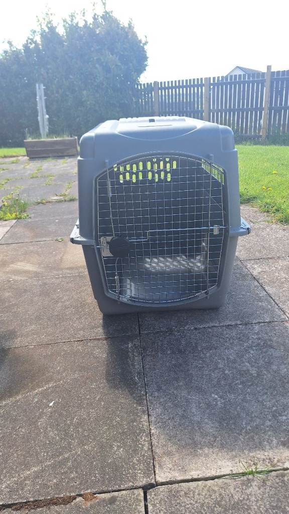 Large Dog Crate. Certified for aircrafts. 