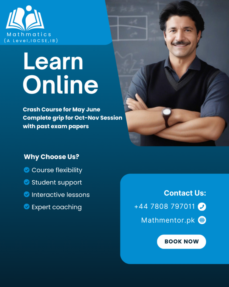 Highly Exprienced Online Maths/Physics Tutor