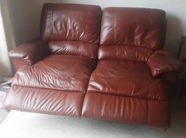 Recliner DFS sofa can deliver 