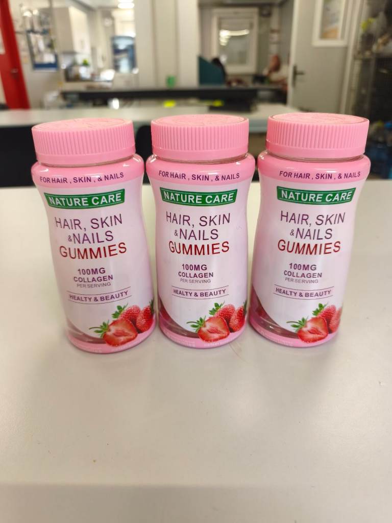 Collagen and Biotin skin care ×3