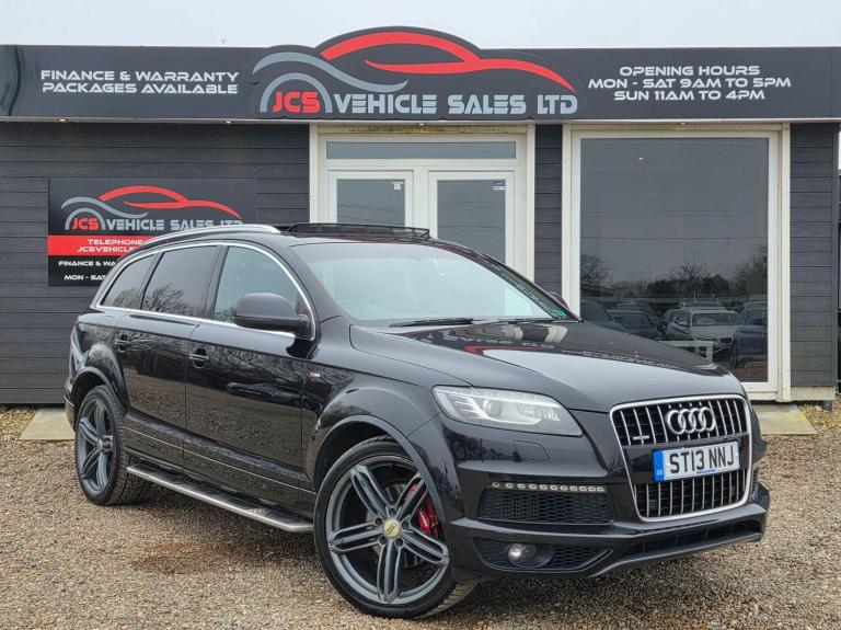 2013 Audi Q7 3.0 TDI 245 Quattro S Line Plus 5dr Tip Auto ESTATE DIESEL Automatic