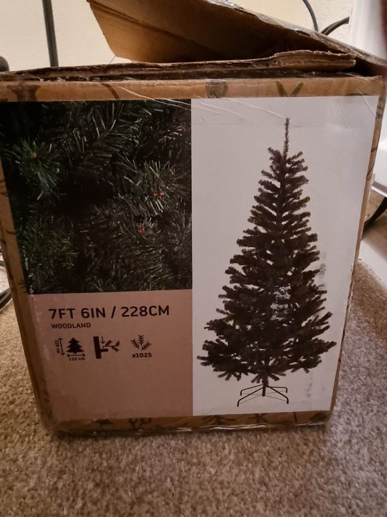 Christmas tree with decorations 