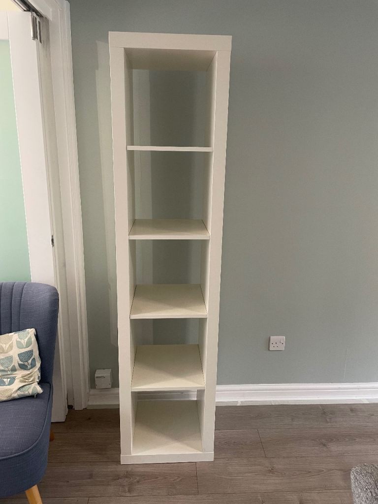 IKEA Kallax Unit White Bookcase - Good Condition