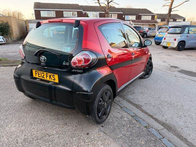 Toyota, AYGO, Hatchback, 2012, Semi-Auto, 998 (cc), 5 doors