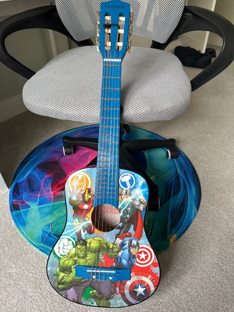 Kids Avengers guitar