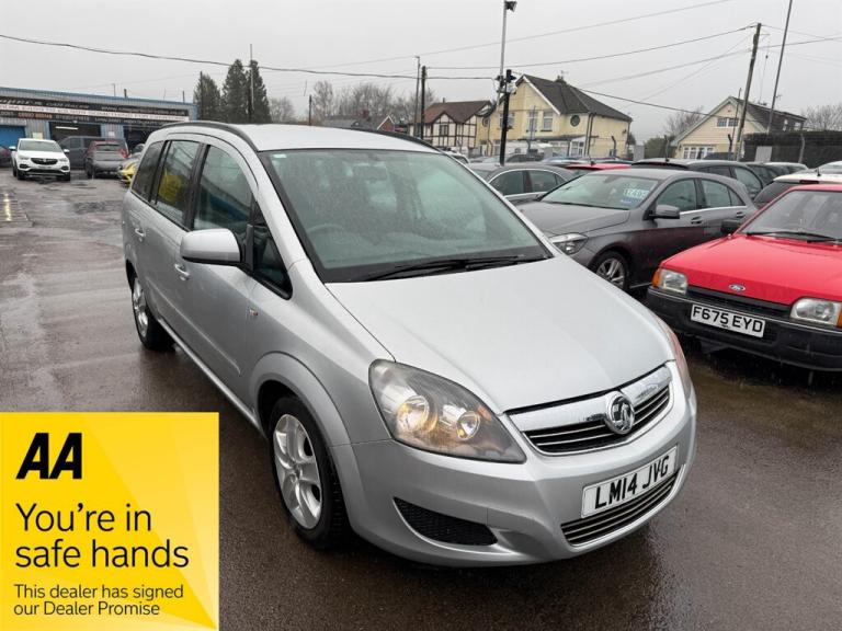 2014 Vauxhall Zafira 1.8i [120] Exclusiv 5dr MPV PETROL Manual