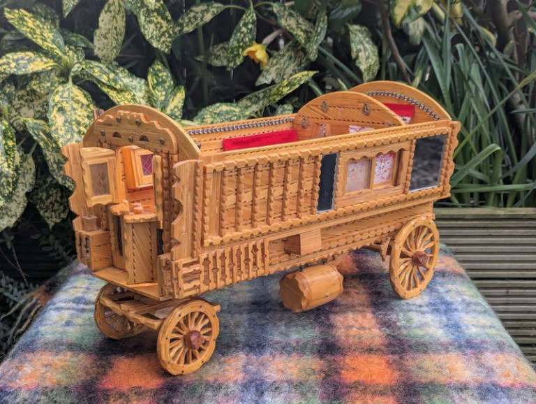 Matchstick gypsy caravan