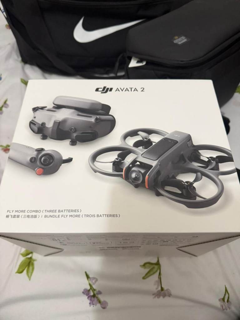 DJI AVATA 2 Fly More Combo Three Batteries 
