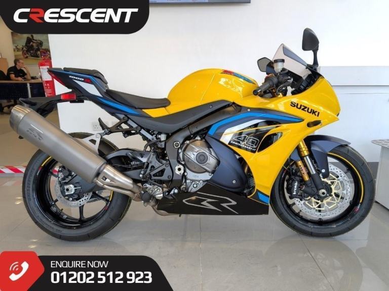 2026 GSX-R1000R 40TH ANNIVERSARY EDITION-Pearl Ignite Yellow/Metallic Matt blue 
