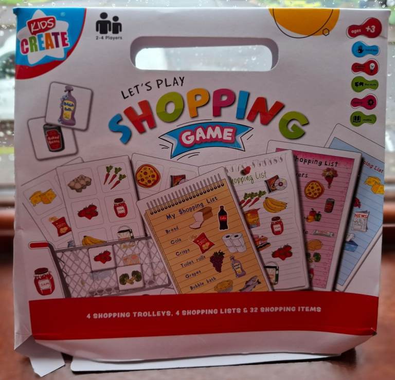 Kids Create Let's Play Shopping Game – As Good As New