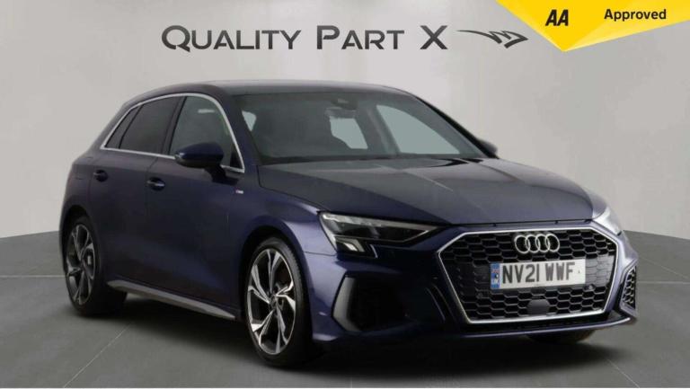 2021 Audi A3 1.5 TFSI 35 S line Sportback S Tronic Euro 6 (s/s) 5dr Hatchback Petrol Automatic