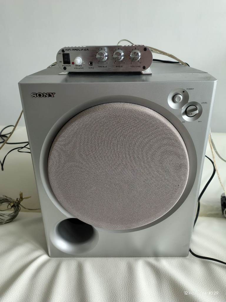 JVC speakers Sony Speakers and Sony Subwoofer