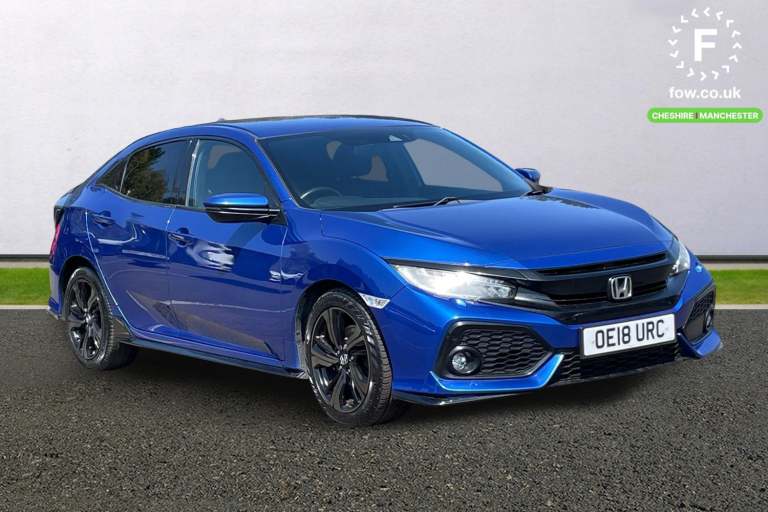 2018 Honda Civic 1.5 VTEC Turbo Sport 5dr CVT Hatchback PETROL Automatic