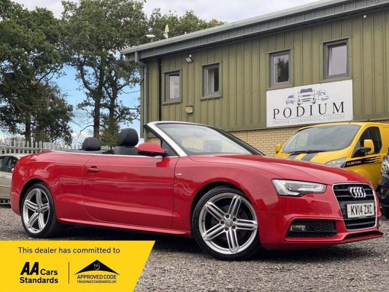 2014 Audi A5 Cabriolet 2.0 TDI S line Special Edition Euro 5 (s/s) 2dr Convertible Diesel Manual