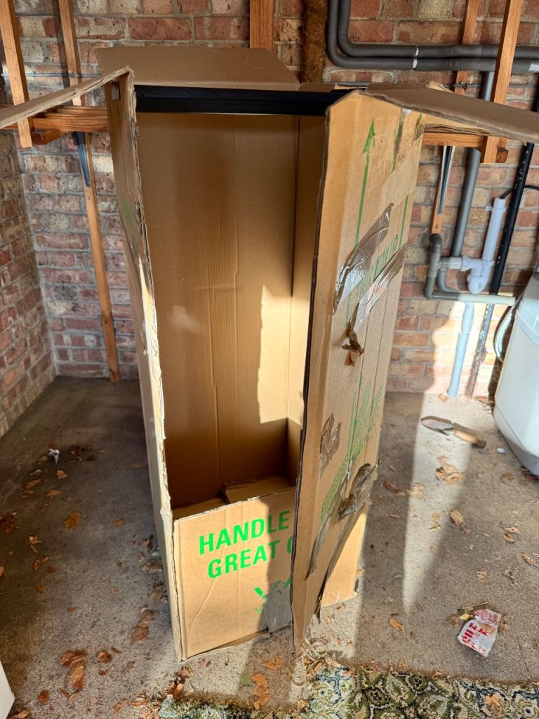 FREE 9 cardboard wardrobes 