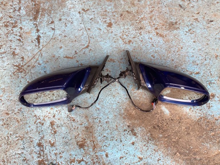 Audi q5 mk1 2013 electric wing mirrors (blue)