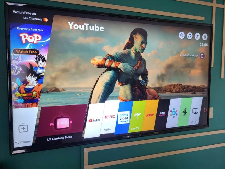 LG 55 inch Smart 4K Ultra HD HDR LED TV - Delivery Available 