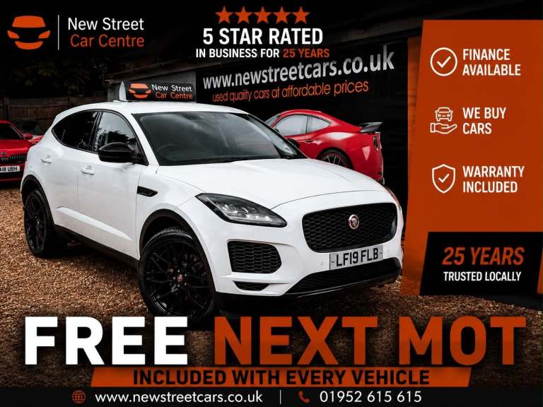 2019 Jaguar E-Pace 2.0 D150 Euro 6 (s/s) 5dr ESTATE Diesel Manual
