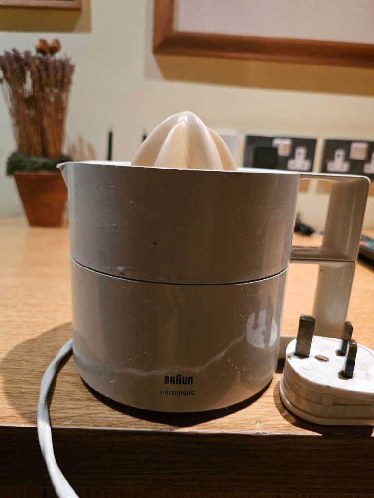 Braun Citrusmatic Juicer – white