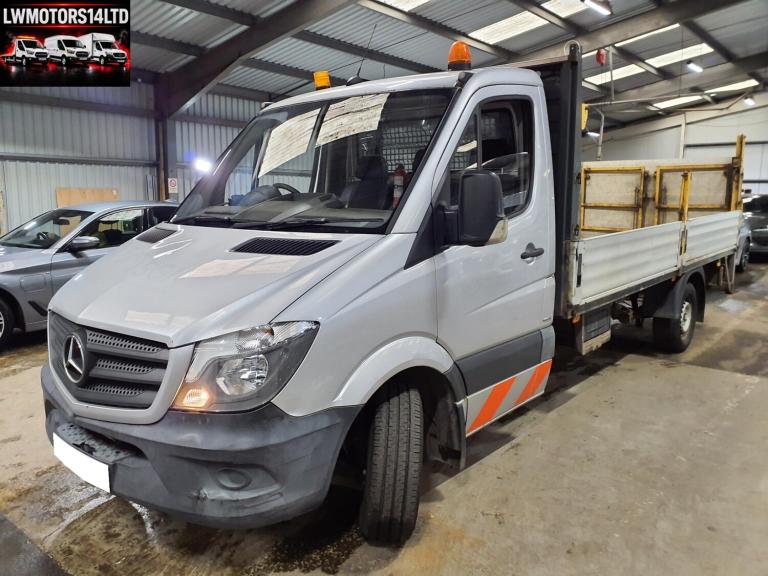 MERCEDES BENZ SPRINTER 313 CDI EXLWB 14FT ALLOY DROPSIDER 2016 65 REG