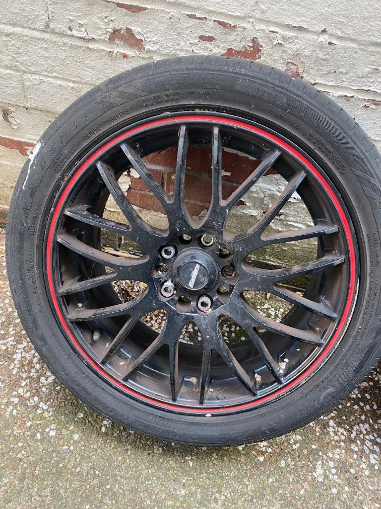 Wheels with good tyres