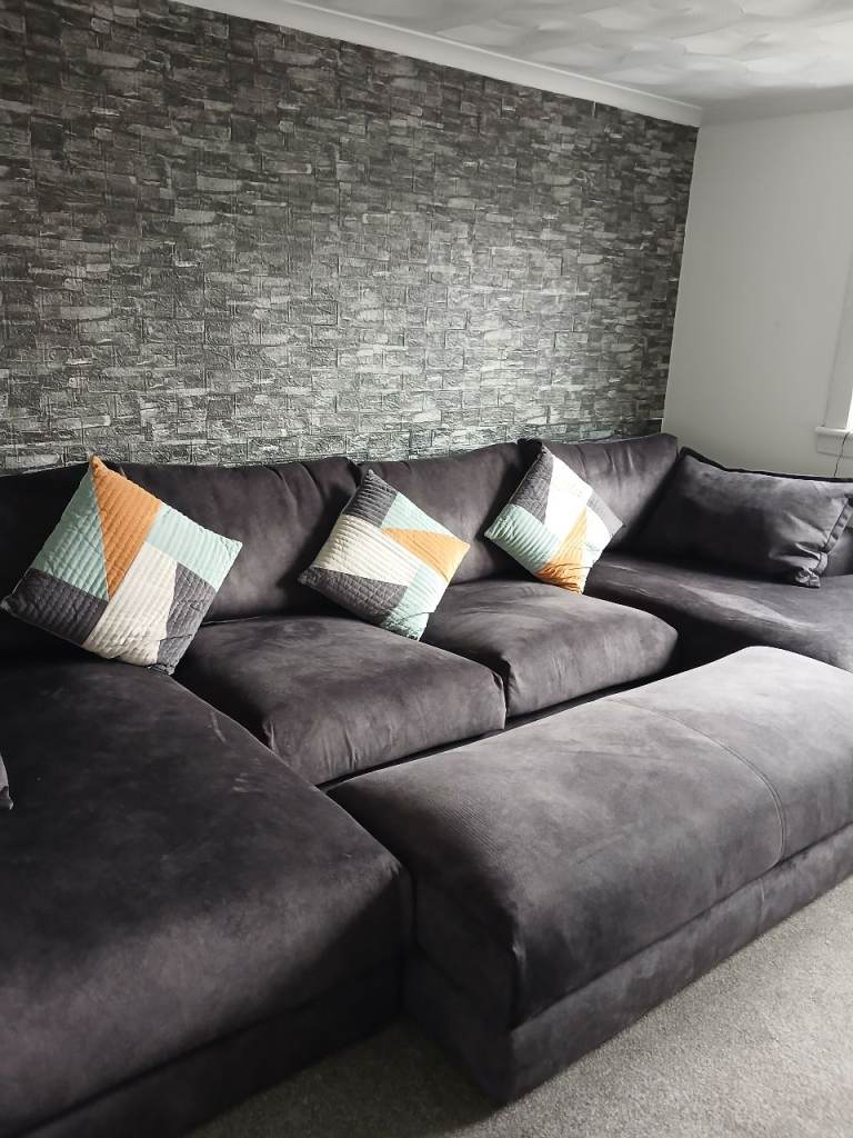 DFS U Shaped Sofa/Bed