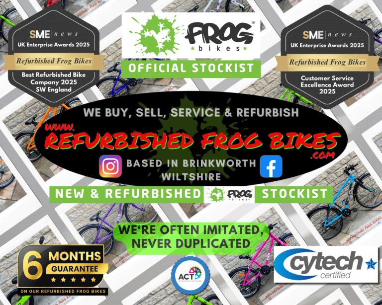 BRAND NEW FROG BIKES - £50 OFF offer + more!