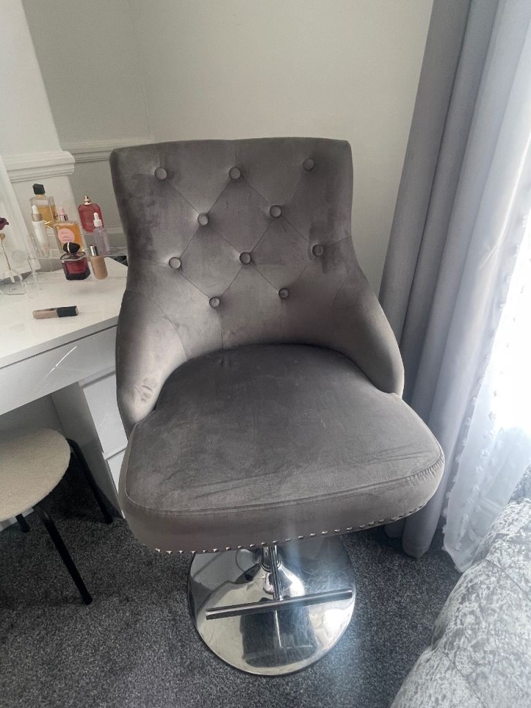 Grey stool