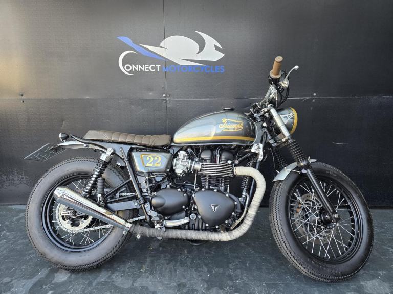 TRIUMPH BONNEVILLE SPIRIT CUSTOM 2016 LOW MILEAGE HPI CLEAR 
