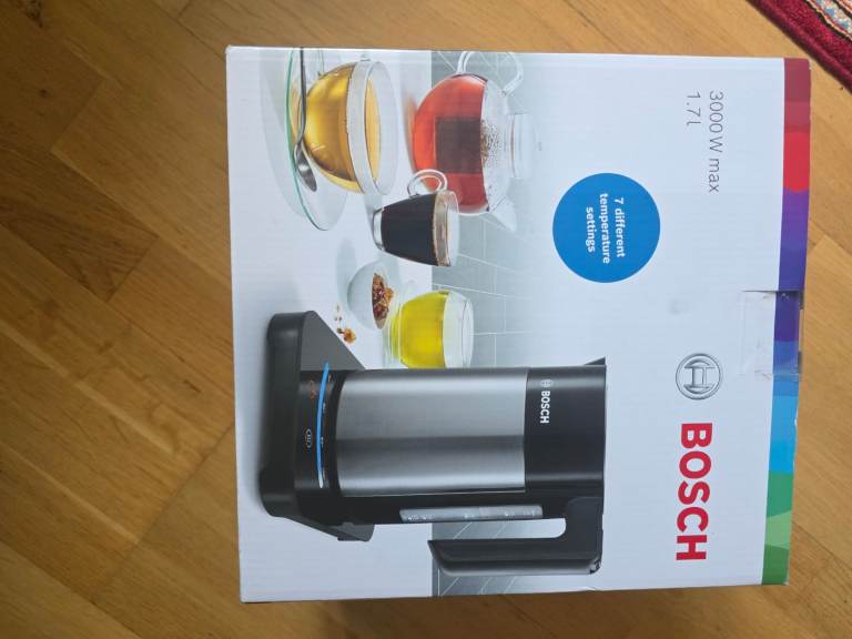 Bosch Sky Variable Temperature Kettle TWK7203GB Brand New In Box