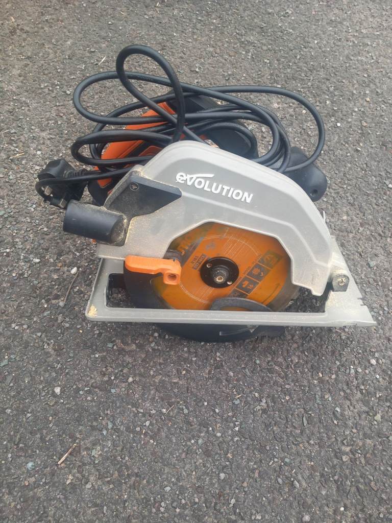 Evolution circular saw.