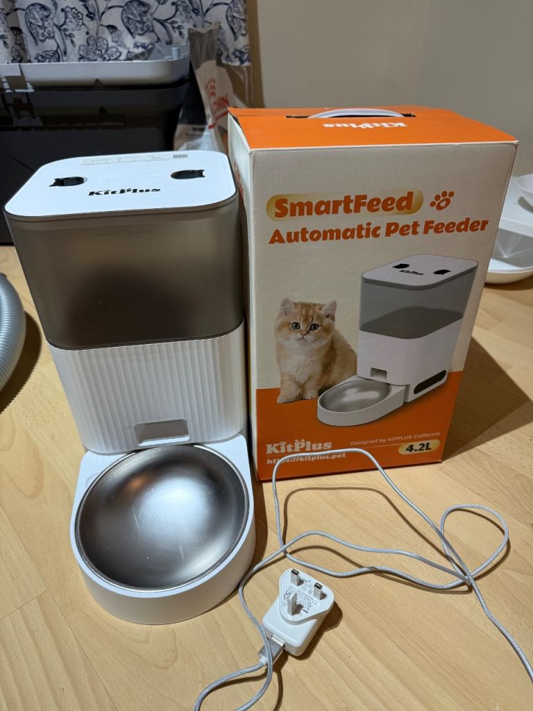 KitPlus SmartFeed Automatic Pet Feeder 4.2L