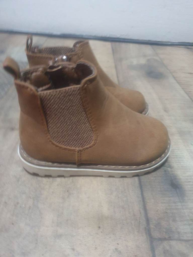 Kids Brown Boots - Good Condition