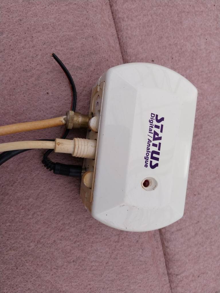 Status caravan TV booster box 