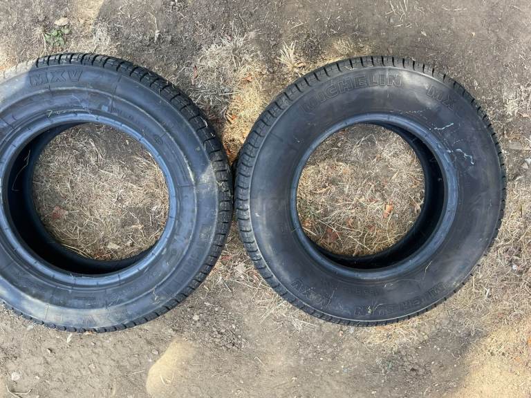 Pair of Michelin 185 R14 90H Tyres – Ex Rover P6 – £150 ONO