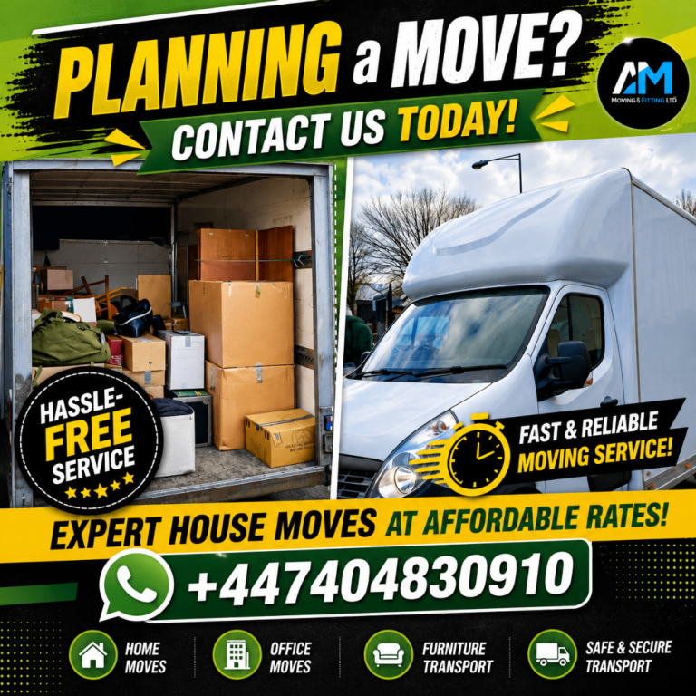 Man and Van Removals London | House Moves | Office Moves | Call Now