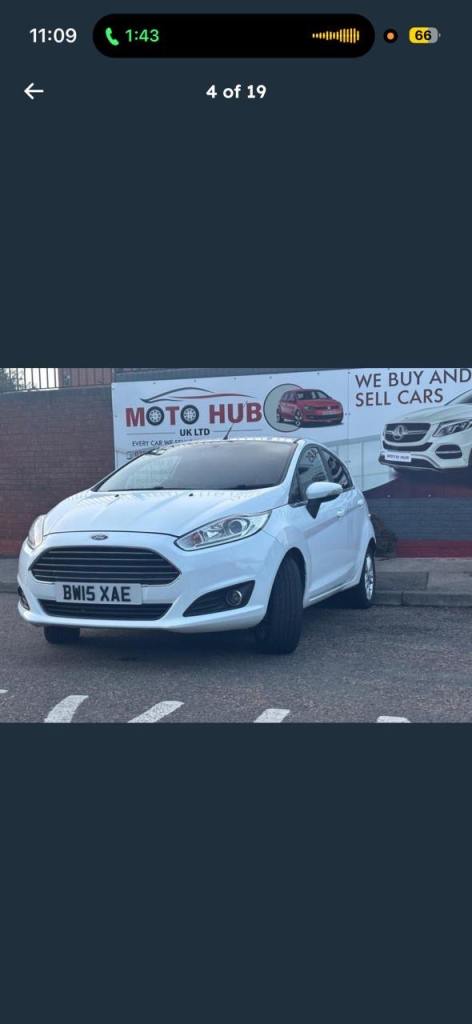 Ford, FIESTA, Hatchback, 2015, Manual, 1241 (cc), 5 doors