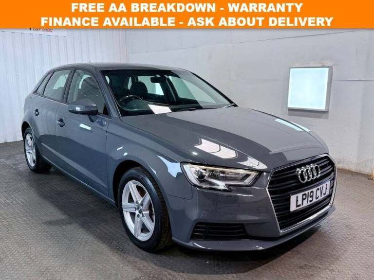 2019 19 AUDI A3 1.0 TFSI 30 SE TECHNIK SPORTBACK 5DR PETROL MANUAL EURO 6 (S/S)