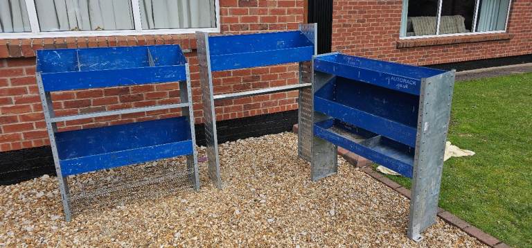 Heavy-Duty Metal Van Racking System 