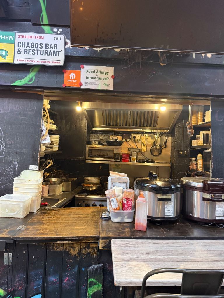 Dark kitchen available in tooting