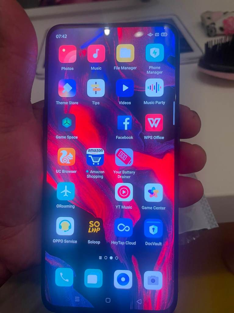 Oppo Find X 256GB – Black, Good Condition