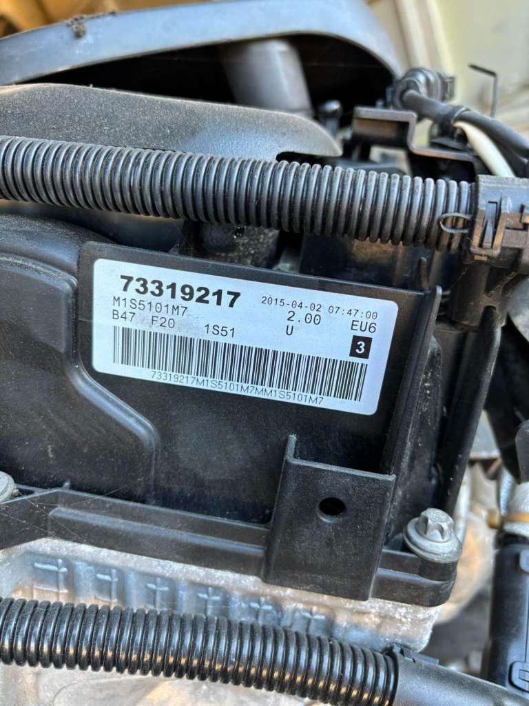 Bmw 118d  engine and gearbox 